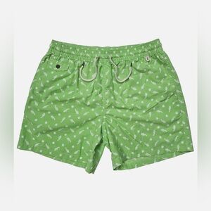 Polo Ralph Lauren Activewear Shorts Men's Green Shorts Size 4XB - NWT